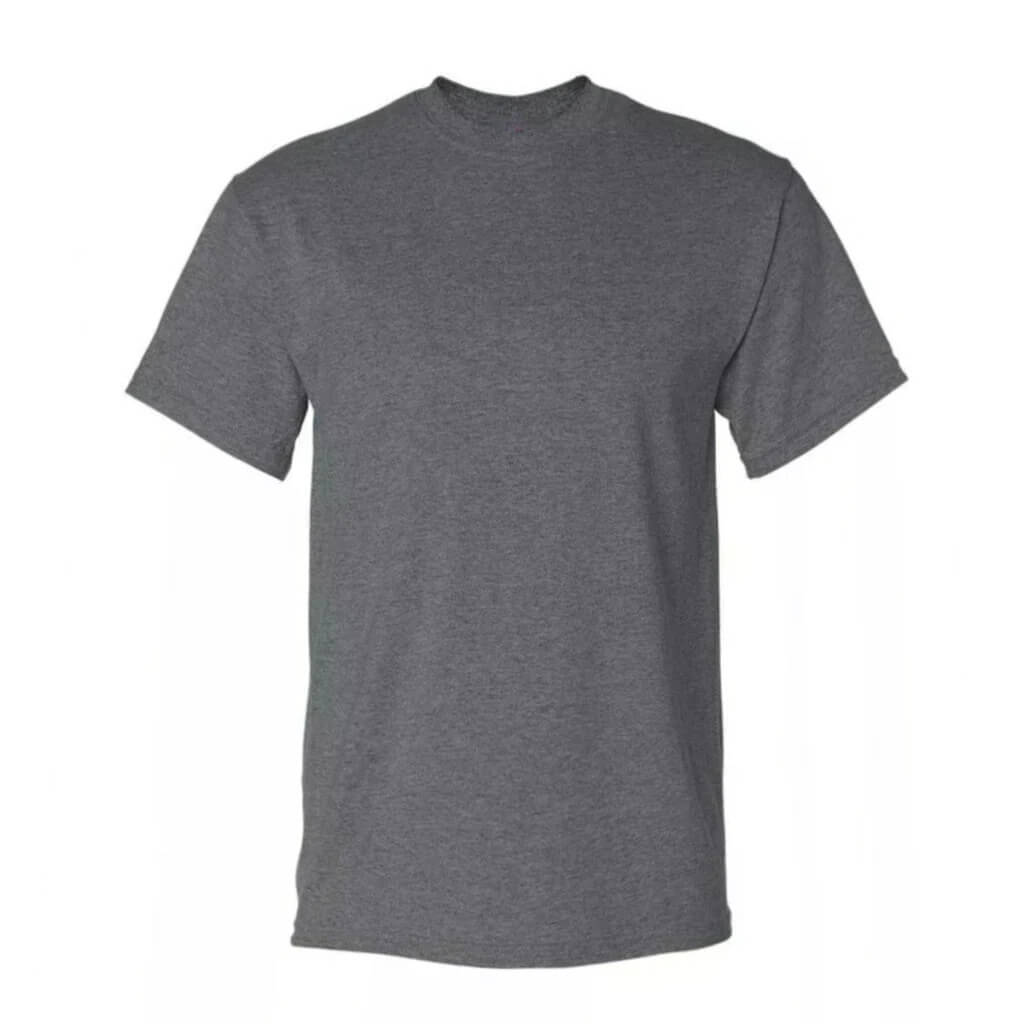 1000 Adults Blend Tee 4.3 Oz - Charcoal Heather Color