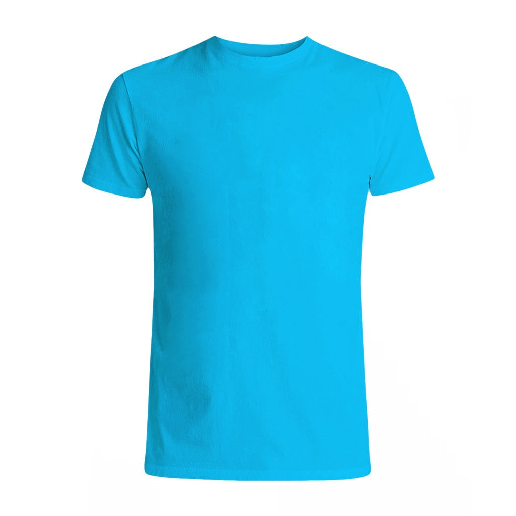 1001 Adult Value Tee 4.3 Oz - Turquoise Color (Most Popular Printers Tee)