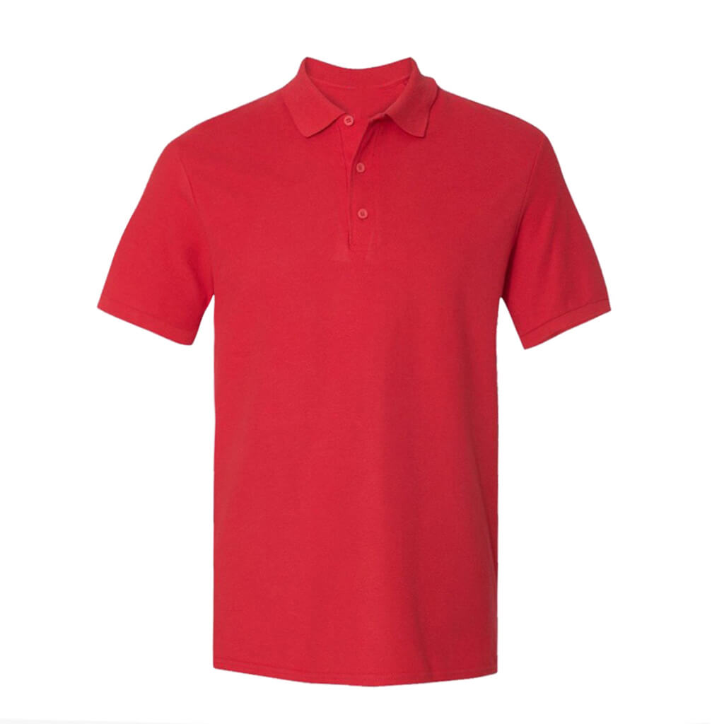 8000 Adults Performance Polo 6 Oz - Red Color