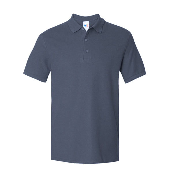 8000 Adults Performance Polo 6 Oz - Charcoal Heather Color