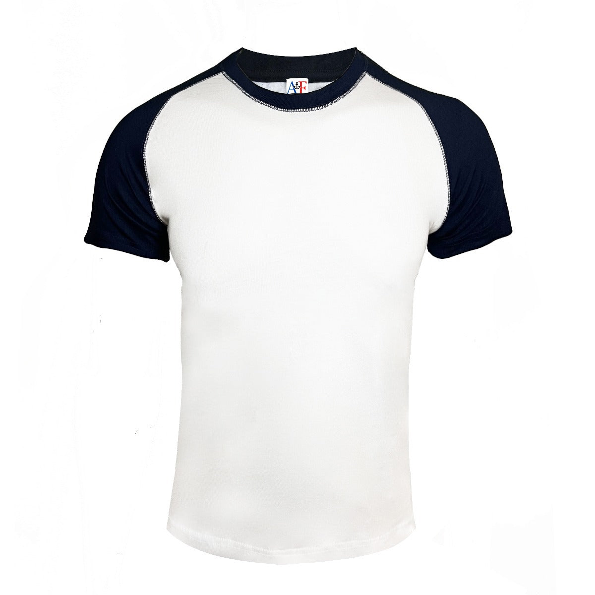 1101 - Youth Baseball Tee - Navy/White Color - AF APPARELS(USA)