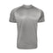 1102-Adult Polyester Tee - Charcoal Grey Color